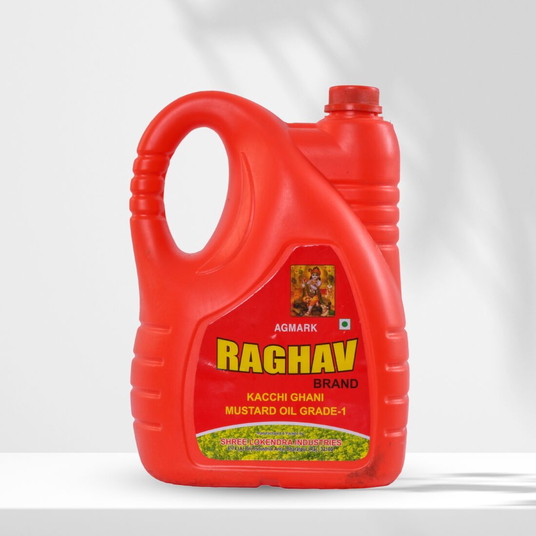 Kachi Ghani Mustard Oil ( 5 Litre )