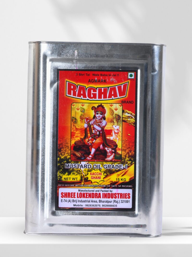 Kachi Ghani Mustard Oil ( 15 Kg )